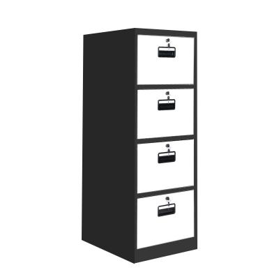 China Furniture 4 Drawer Movable Custom File Storage Cabinet for sale