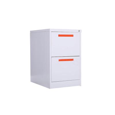 China 2021 Movable Sale 2 Drawer Top Cabinet Office Furniture Metal Drawer Filling Cabinet for sale