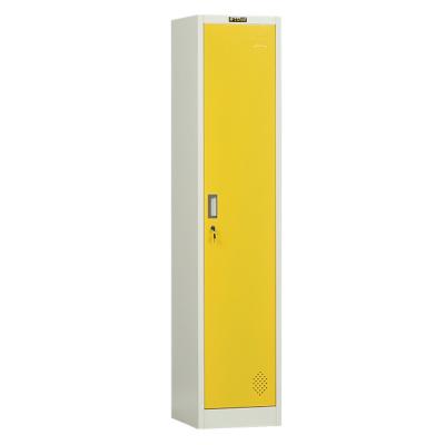 China Modern Simple Vertical Cabinet School Locker Metal Cabinet Gym Locker Room Furniture Metal Master Locker for sale