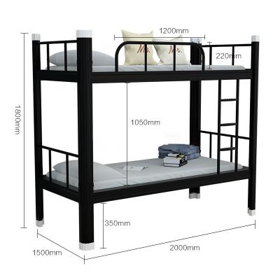 China High Quality Modern Design Bunk Loft Beds For Adults Metal Bunk Beds Furniture Army Iron Steel Beds for sale