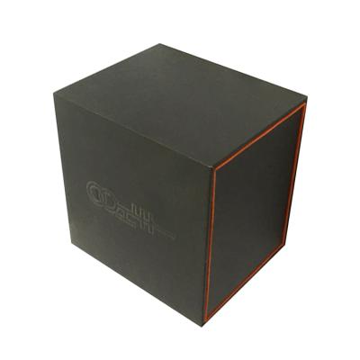 China Famous Brand Custom High Quality Elegant Gray Watch Material Packaging Boxes for sale