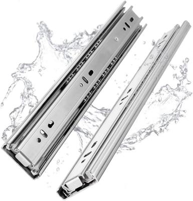 China Heavy Duty Lock in/Lock 1200Mm Drawer Slides with Lock Telescp 500Mm Riel Logstico Carga Riel Para Clset Heavy Load Steel Sliding Rail for sale