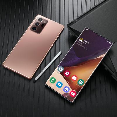 China High Quality Dual SIM Card Note 20 Stylus Phone ROM 512GB Smartphone 6.9inch Android 9 Face Open for sale