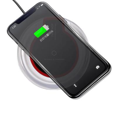 China Universal wireless charger new K9 5W ultra-thin mobile phone QI wireless charging the mobile phone UUTEK new for sale