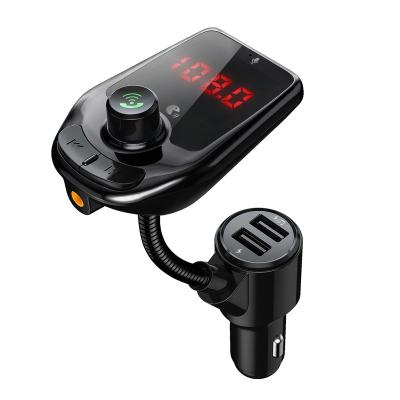 China High quality voltage SD card AUX. Crystal Sound Quality Car MP3/MP4 Player BT V4.2 MP3 Player Screen FM Transmitter Display Car Charger for sale