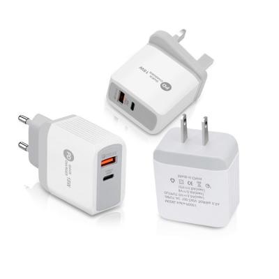 China Mobile Phone Radio Charging US EU UK Plug Model Private Charger For Mobile Phone Adapter Usb Qc3.0 Original Brand New Cell Phone Wall Charger for sale