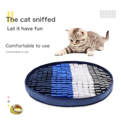 China 2021 New Mechanical Pet Cat Dog Sniffing Mat Good Quality Dog Wash Mat Dog Sniffing Eating Puppy Pet Training Food Mat for sale