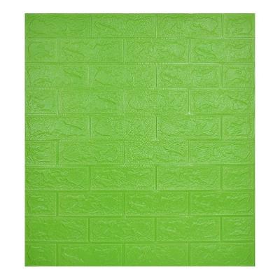 China Waterproof+ECO-Friendly+Easy Install 3D Foam Wall Stickers Nature Design 3D Wall Tile Decor Self Adhesive Wallpaper Brick for sale