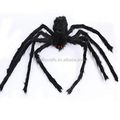 China Wholesale Realistic Halloween Decoration Spider Spider Extra Large Stretch Huge Spider Decorations Halloween Decoration Spider for sale