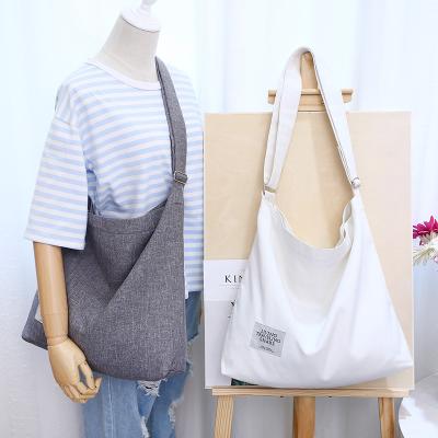 China Other Wholesale Women's Retro Large Size Canvas Shoulder Bag Hobo Cross - Handbag Casual Body Tote Bag for sale