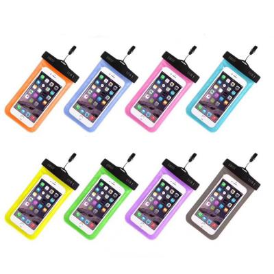 China Cheap Wholesale Waterproof Clear Phone Bag Contact Bag Mobile Phone Waterproof Cover for sale