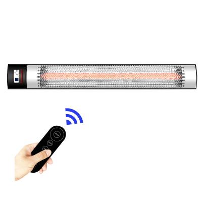 China 1500 W Veito Stored Ceiling Heater Silver Wall Mounted Door Heaters Ultra-Quiet Operating Electric Patio Heater With Remote Control for sale