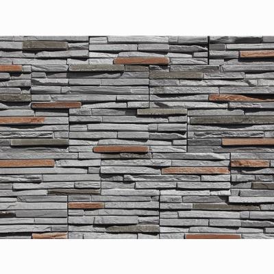 China GB-AW05 Light-weighting fabricated stacked stone exterior wall for sale