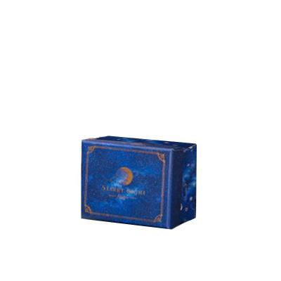 China Custom Branded Book Recyclable Blue Book Shape Design Large Blue Gift Boxes Favor Boxes Royal Blue Moon Star Moon Pope for sale