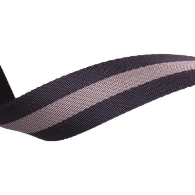 China Sustainable Running Heavy Duty Nylon Ribbon / Nylon Webbing Strap 2mm Gray 10mm / 20mm / 38mm Thick Beige Colors for sale