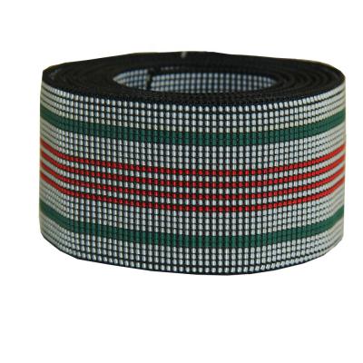 China A Viable Elastic Band Supplier Sofa Webbing High Stretch Woven Elastic Sofa Webbing//Elastic Webbing China 50mm Eidth 1.9mm Thickness for sale