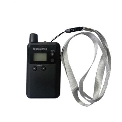 China Tourism UHF Wireless Tour Guide Transmitter For Wireless Communications for sale