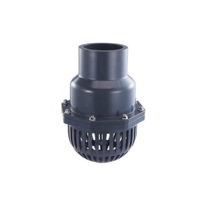 China General China Factory UPVC Foot Valve Fin Type For Water Treatment for sale