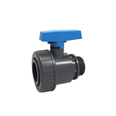 China China General Goods Wholesale PVC F*M Irrigation Ball Valve For Agriculture Irrigation for sale