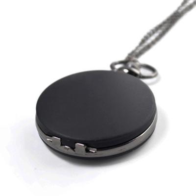 China Modern Popular PQ7009 Gift Teams Fashion Quartz Black Lacquer Cheap Pocket Watch for sale