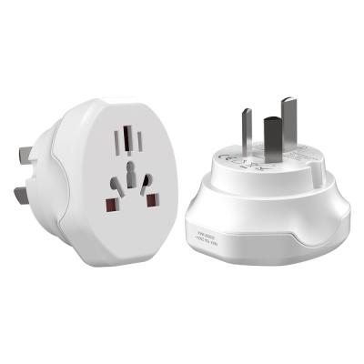 China Residential / Multipurpose Universal Instrument World Travel Adapter Australia To UK Eu Plug 250V Outlet for sale