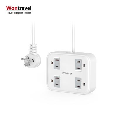 China Travel New Arrival US Power Strip USB Multi Outlets Desktop Socket Extension Board Outlet for sale