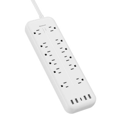 China Type C Travel Power Strip Surge Protector 12 4usb AC Power Extension Board Electrical Outlet for sale