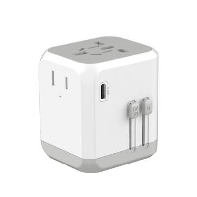 China PD 18W Wall Plug Europe Travel Charger Double Super Fast AC Plug Universal USB Travel Adapter for sale