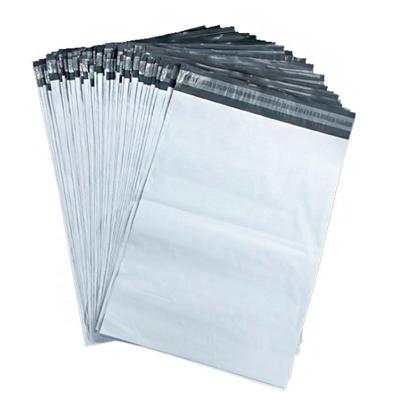 China POLY 4*6 inch strong adhesive mailing white poly mailing bag mailer for courier 10*15cm+4cm for sale