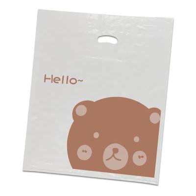 China New Listing High Quality Durable Plastic Bag Die Cut Gift Moisture Proof Bags Laundry Bag for sale