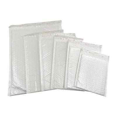 China MOQ100pcs Instock Strong Adhesive Bubble Mailing Mailing White Bag Padded Poly Bubble Mailer Mailing Envelope 11*13+4cm for sale