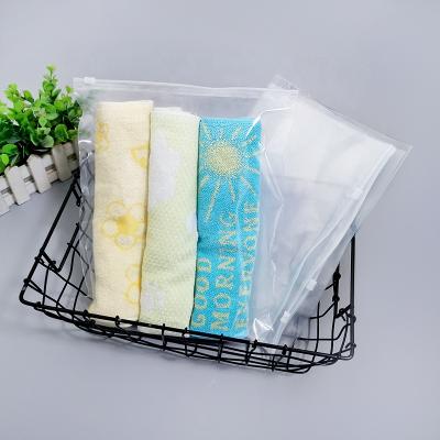 China Packing PE Poly Transparent Plastic Bags With Small Zipper Zipper Bags 15*15cm 6*6 Inches for sale