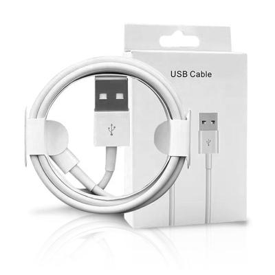 China Fast Charging Speed Wholesale For Apple iPhone Usb data Cable With Packing Box Charging cable usb data For Iphone 6 7 8 X Charger Cable for sale