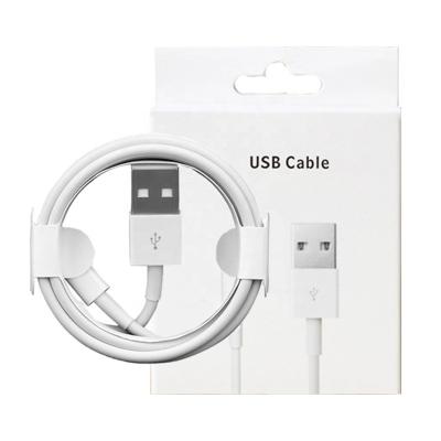 China Fast Charging Speed Cheap 1M 2M usb data cable for apple iphone 6 7 8 X 11 12 charger cable mobile phone usb core for iphone with box for sale