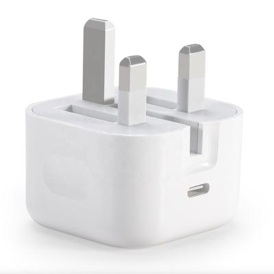 China Fast Charging Speed US EU UK Original Wholesale Type C Fast Charger for Apple Fast 20W PD charger for iphone 14 USB-C Power Adapter for sale