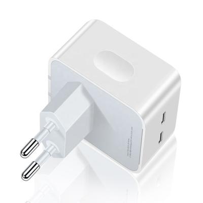 China PD 35W 40W 2-Port Fast Charger 35W Dual USB-C Wall Charger 2 Type C Ports Power Adapter for MacBook For Apple iPhone 15 14 13 12 11 Pro Max for sale