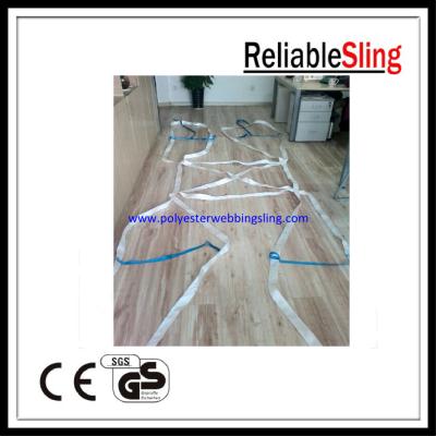 China Custom Polyester Cargo Webbing Net for Cement Lifting , vehicle cargo nets for sale