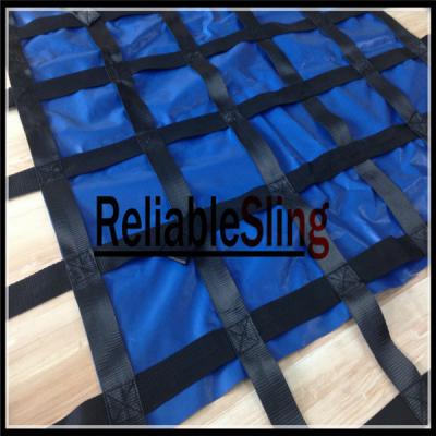 China Vehicle Cargo Net Lifting Sling For Packing / 25mm~50mm Cargo Webbing Net for sale