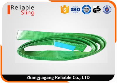 China Polyester 2 ton Endless Crane Webbing Lifting Belt Sling CE GS ISO Certified for sale