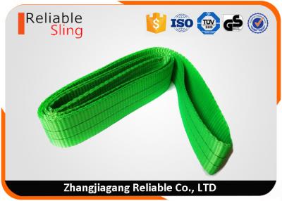 China Light Weight Polyester Endless Webbing Sling Industrial Double Ply Portable Sling for sale