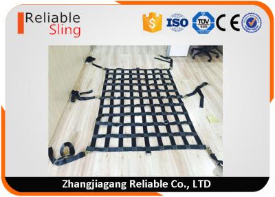 China Customized Polyester Heavy Duty Cargo Net Multi - Color Sling Net CE Approved for sale