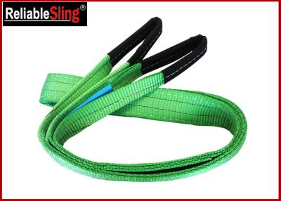 China CE GS Approved Color Code Lifting Sling  Flat Webbing Sling Belt for sale