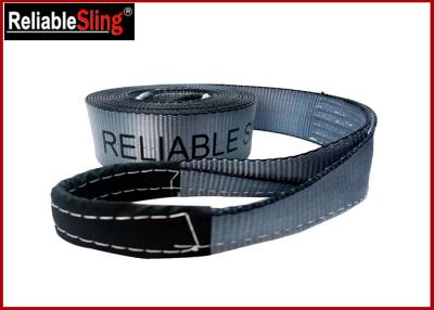 China WLL From 3 ton-2 0ton Heavy Duty Webbing Straps High Strength 100% PES With 35mm - 100mm Width for sale