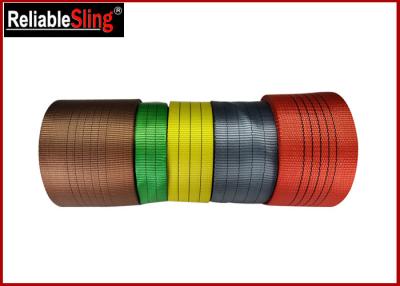 China Flexible Fade proof Webbing Tape Multi Color Polyester Webbing Flat Belt Webbing for sale