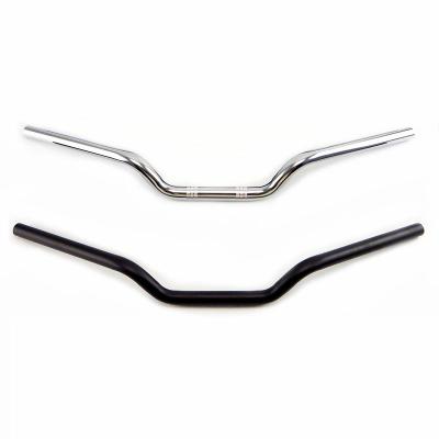 China Retro Aluminum Alloy 125 Motorcycle Modified Handlebar Car Accessories 22mm Gauge Steering Tap Handlebar for sale