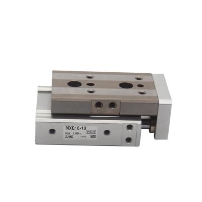 China Factory Supply SMC Type Pneumatic Guide Rail Slide Cylinder MXQ Series for sale