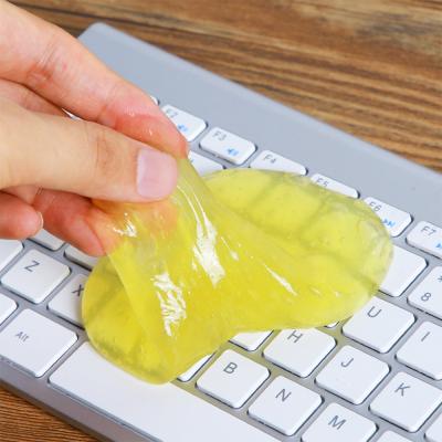 China Super Ductility Magic Perfume Jelly Car Dust Magic Sticky Mud Keyboard Mud Putty Cleaning Non-Toxic Clean Reusable Gel Mud for sale