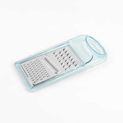 China Sustainable Great selling plastic & metal vegetable slicer blue color household vegetable cutter slicer for sale