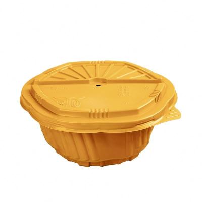 China Disposable Plastic Food Container Cake Disposable Biodegradable Packing Box for sale