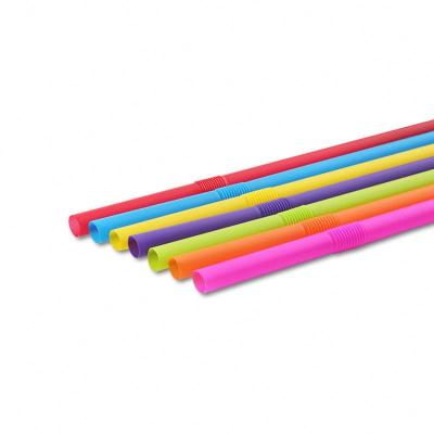 China 100% Biodegradable Factory Wholesale Disposable Drinking Straws Straws PLA Boba Plastic Straw for sale